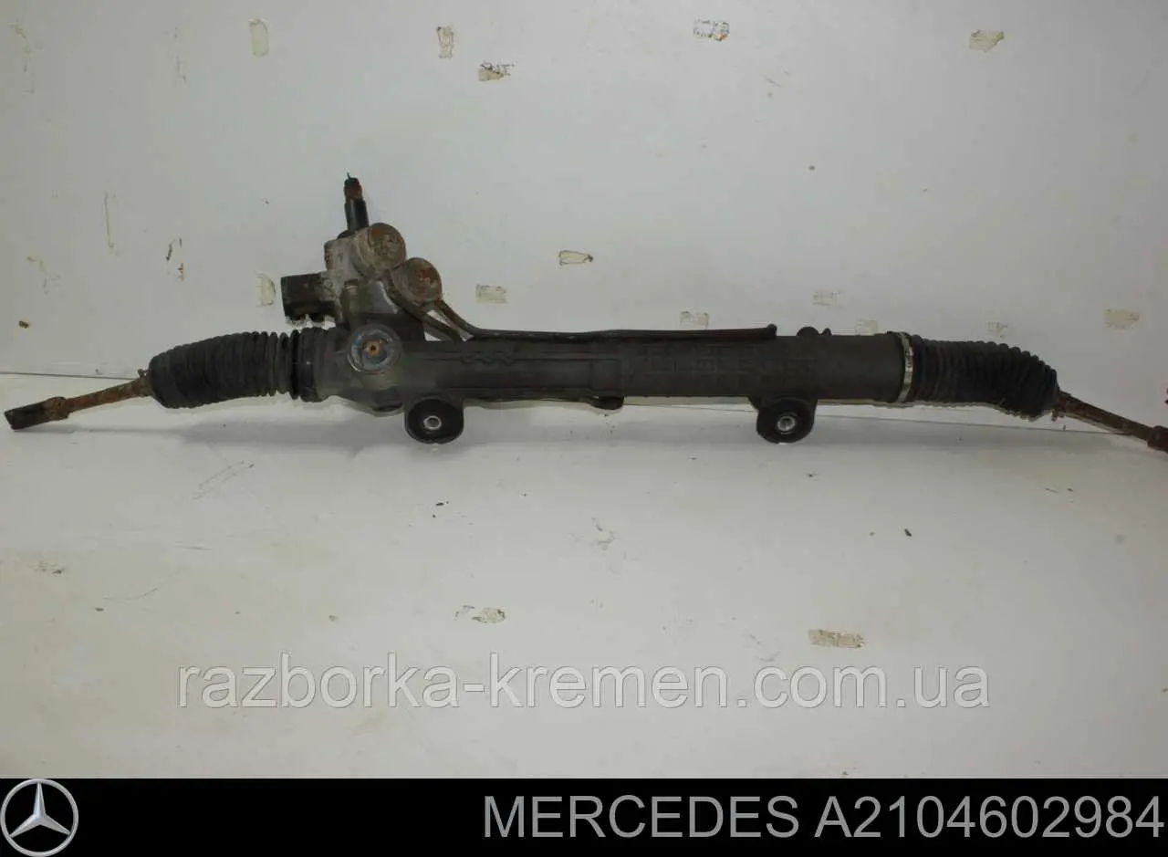 A2104602984 Mercedes cremalheira da direção