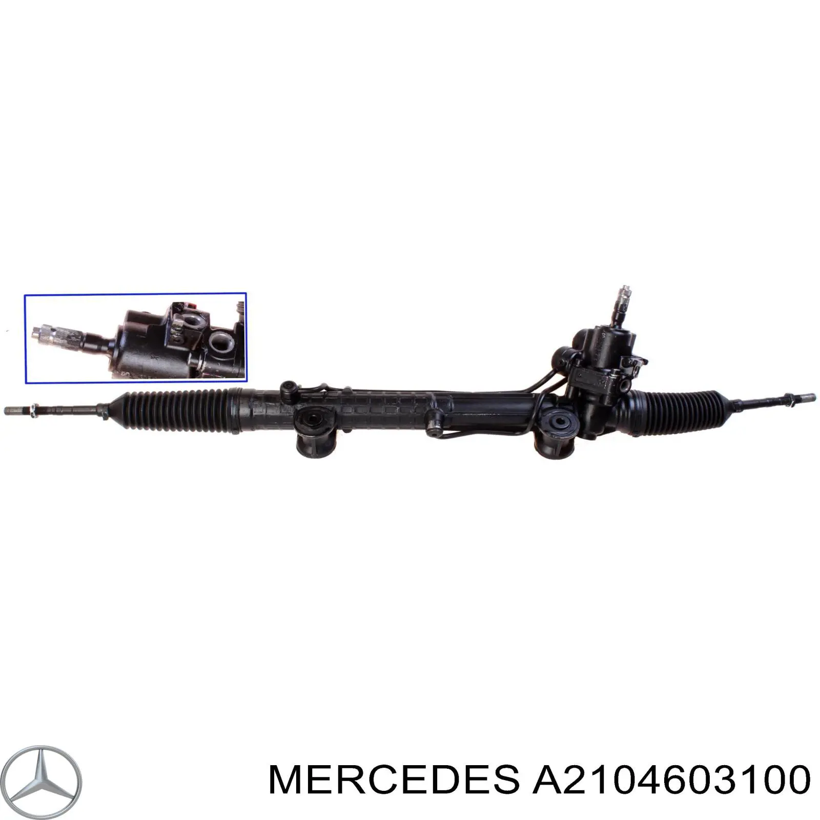 A2104603100 Mercedes рулевая рейка