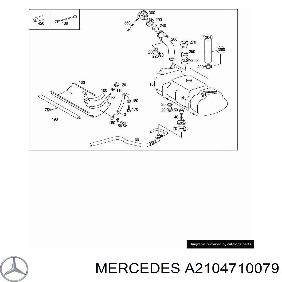  Mercedes A2104710079 цена, от 41.81 USD