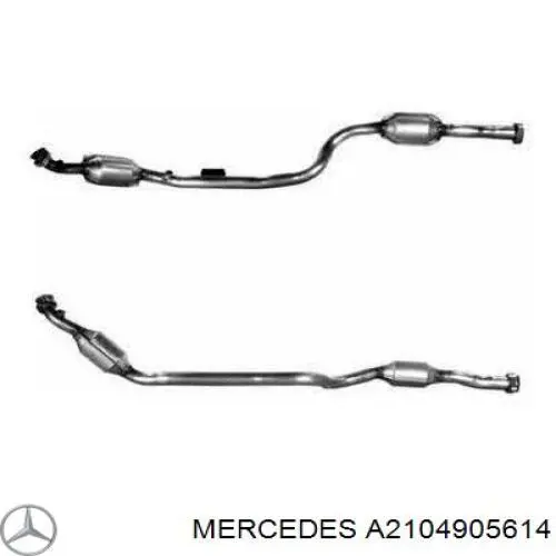 Купить A2104905614 Mercedes Преобразователь отработавших газов