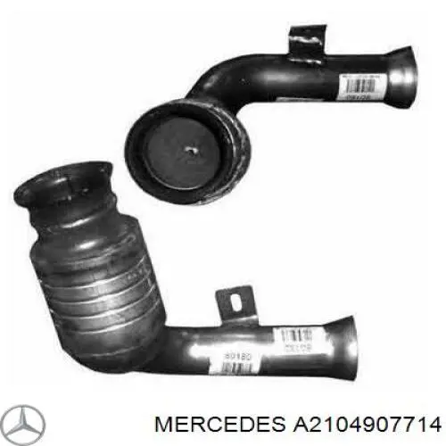 Трубы приемные (штаны) Mercedes A2104905014 цена, от 12.67 USD
