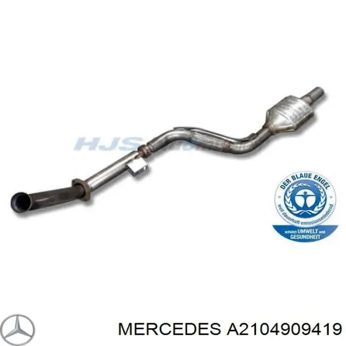 A2104909419 Mercedes Конвертор-катализатор
