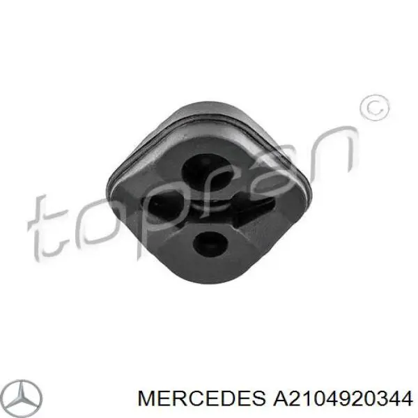 Подушка крепления глушителя Mercedes A2104920344