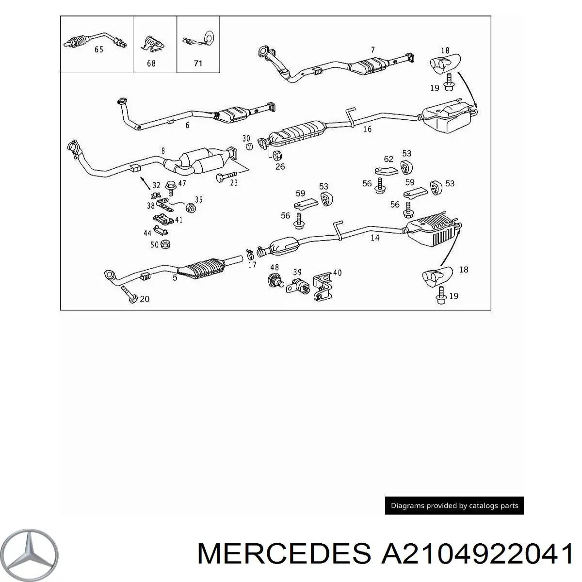  A2104922041 Mercedes