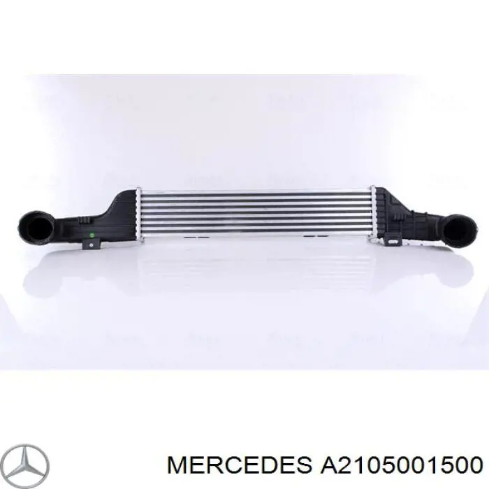 A2105001500 Mercedes radiador de intercooler