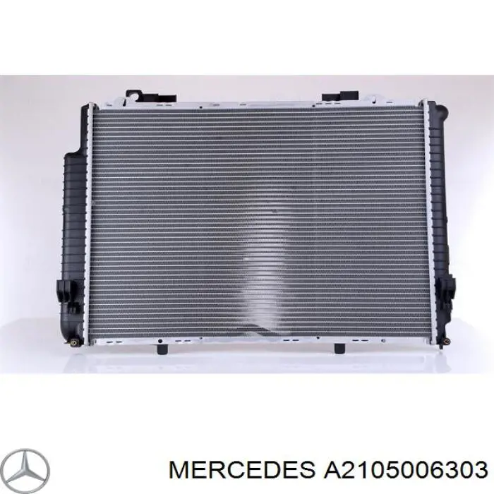 Купить A2105004903 Mercedes Радиатор водяной