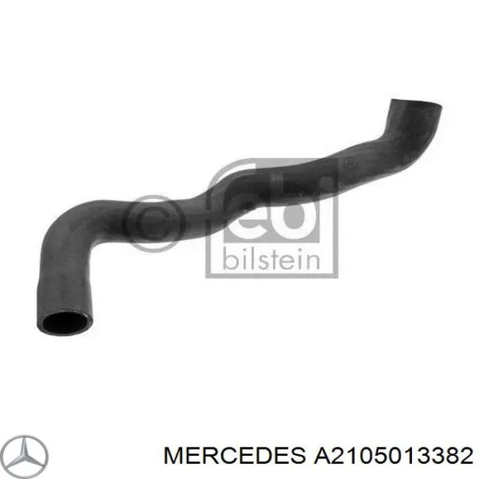 A2105013382 Mercedes шланг (патрубок радиатора охлаждения верхний)