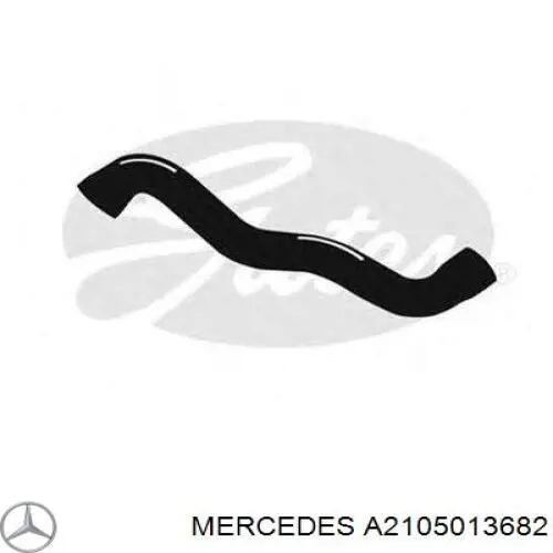 Патрубок радиатора A2105013682 Mercedes