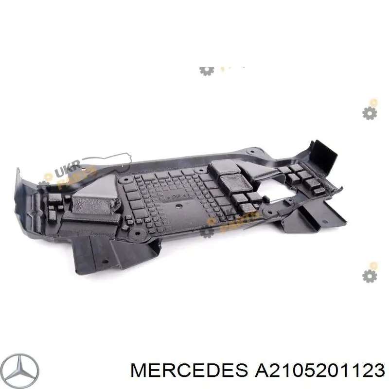 Proteção de motor, de panela (da seção de motor) para Mercedes E (W210)