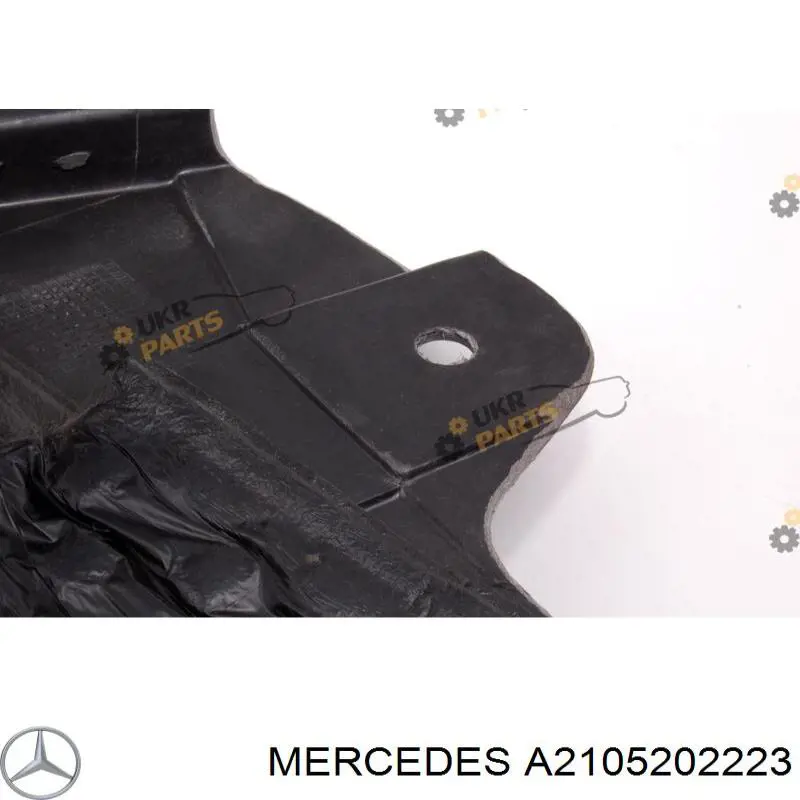 A2105202223 Mercedes proteção da caixa de mudança
