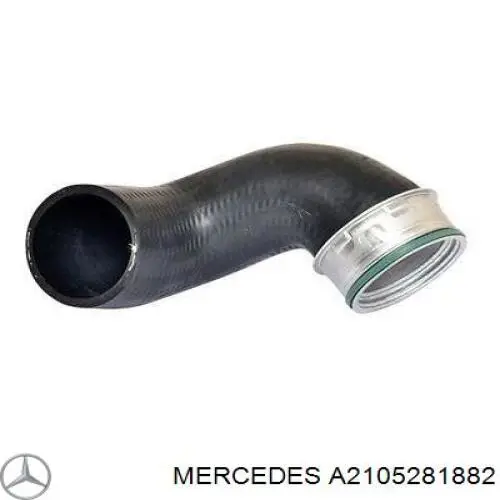 A2105281882 Mercedes шланг (патрубок интеркуллера левый)