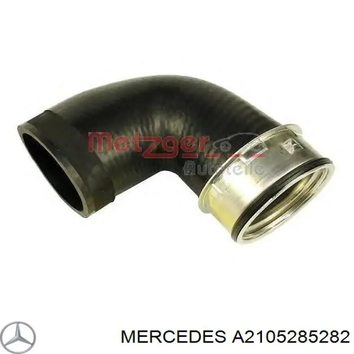 A2105285282 Mercedes шланг (патрубок интеркуллера левый)