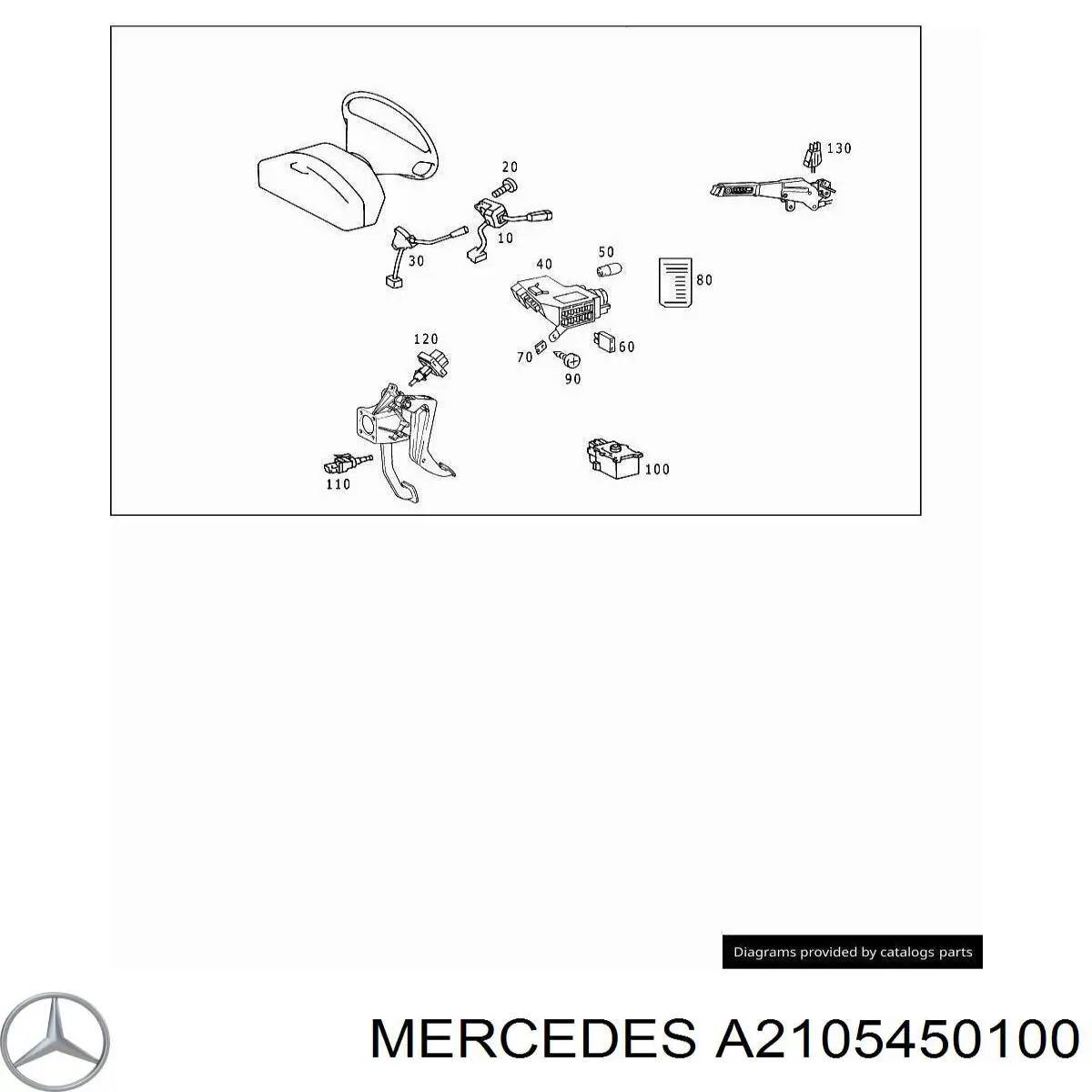 A2105450100 Mercedes 