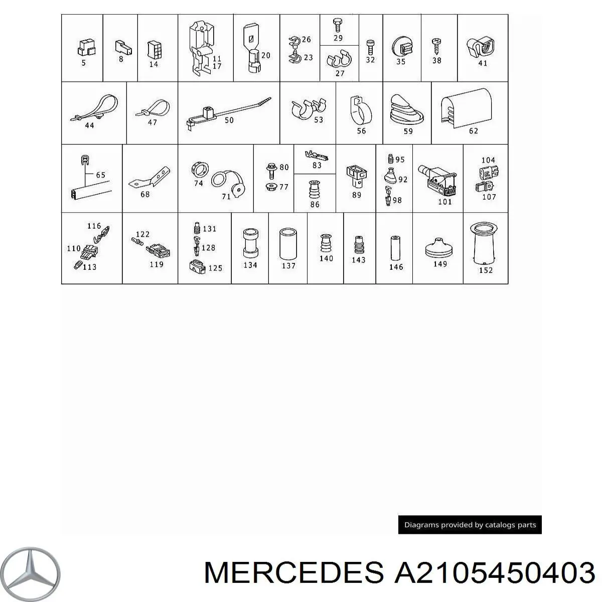  2105450403 Mercedes