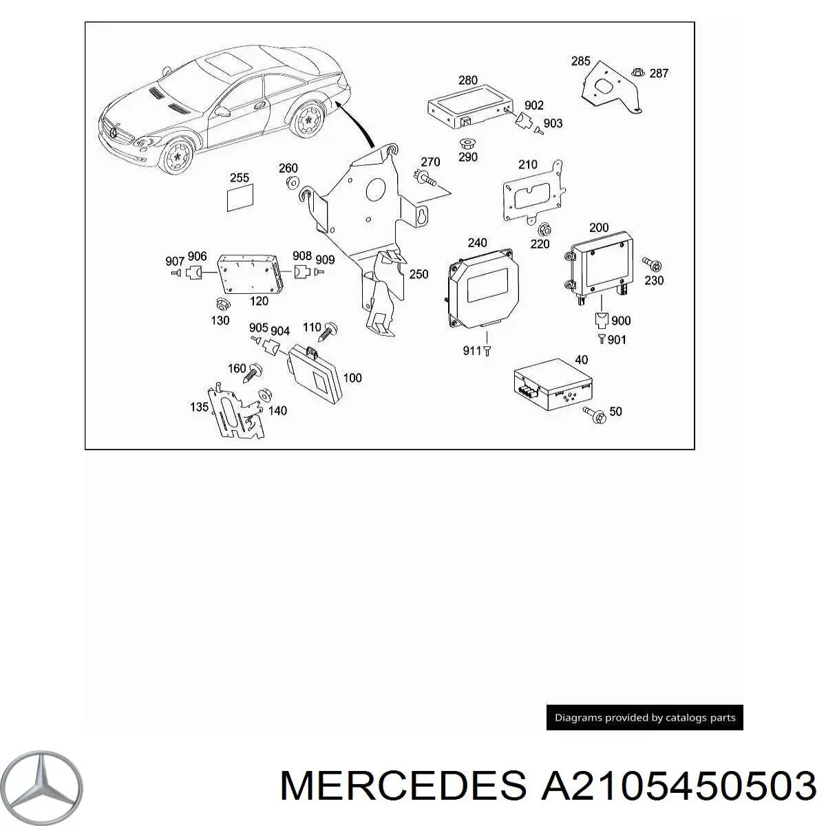 2105450503 Mercedes 