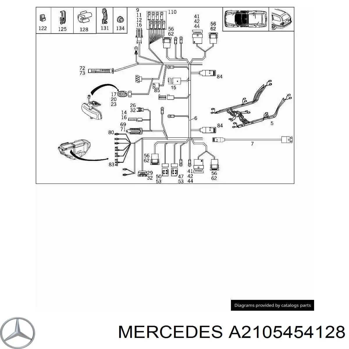 2105454128 Mercedes 