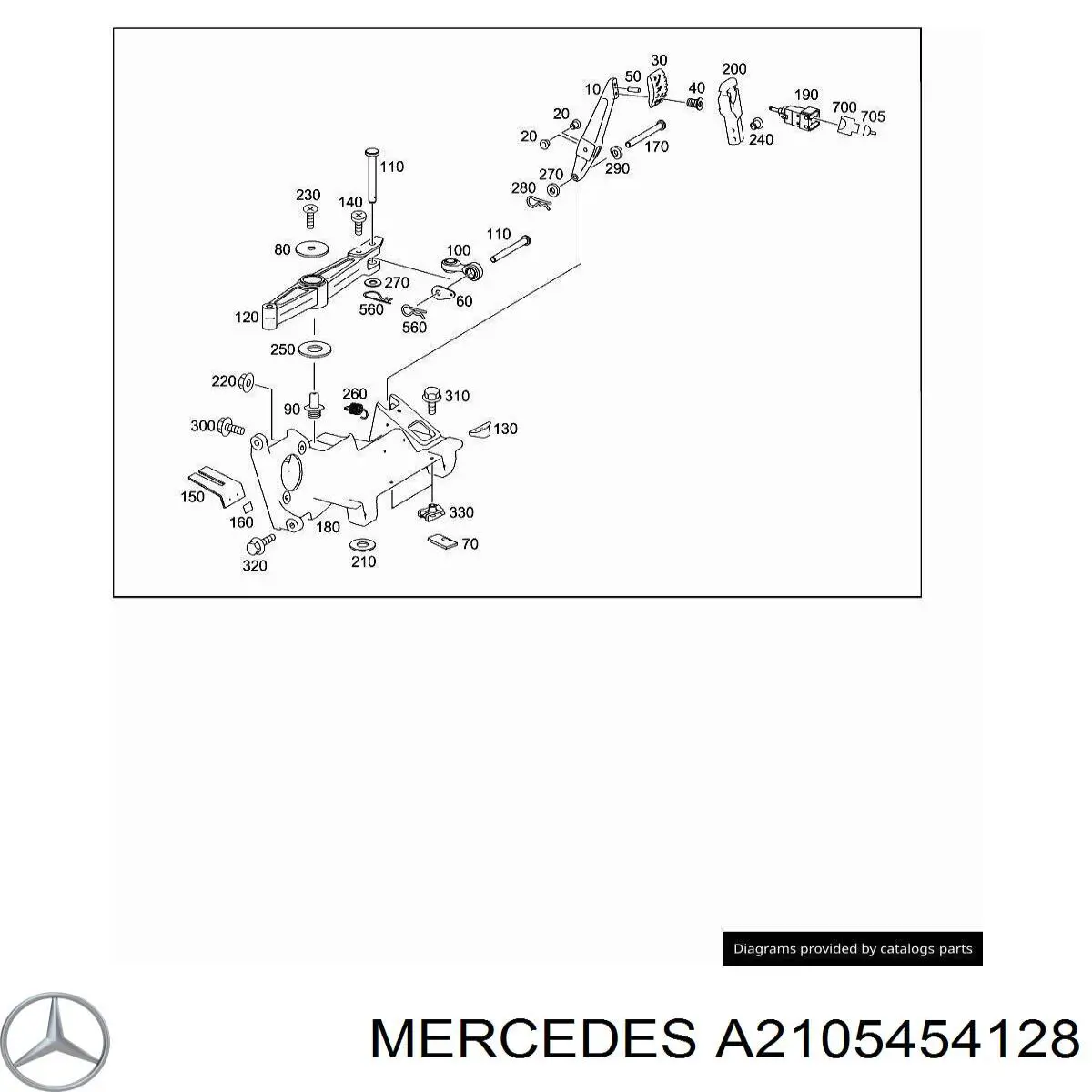 Купить 2105454128 Mercedes 