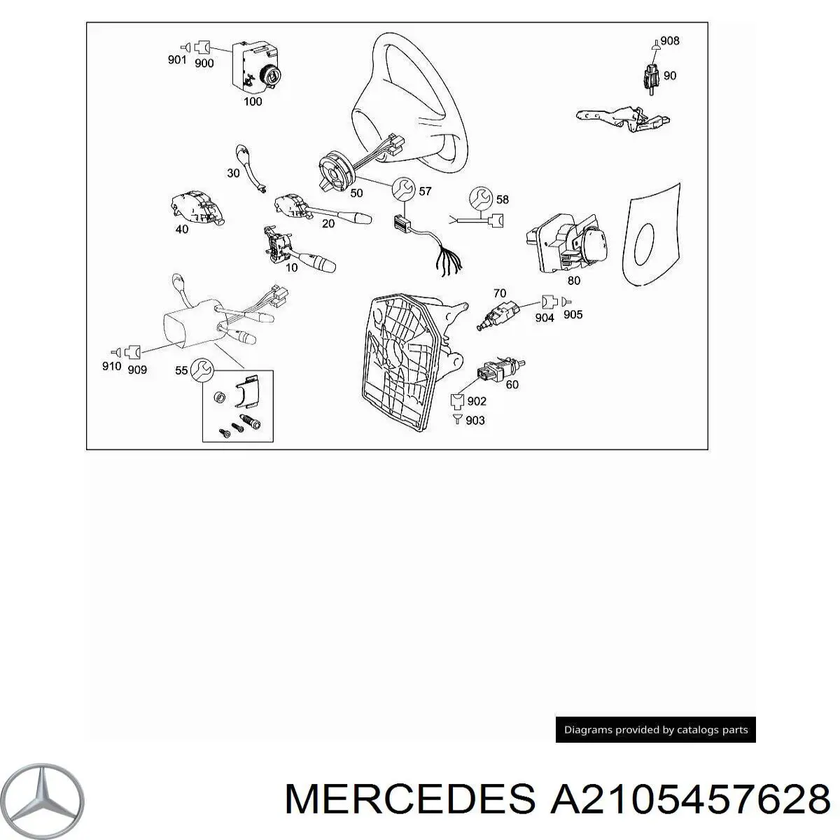  Mercedes 2105457628 цена, от 1.57 USD