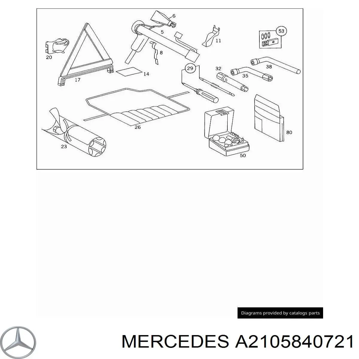  A2105840721 Mercedes