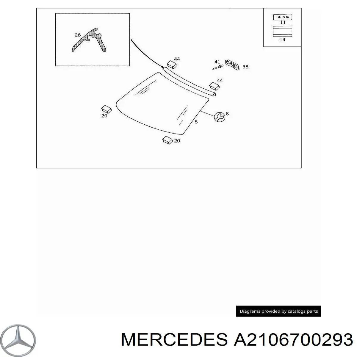 A2106700293 Mercedes 