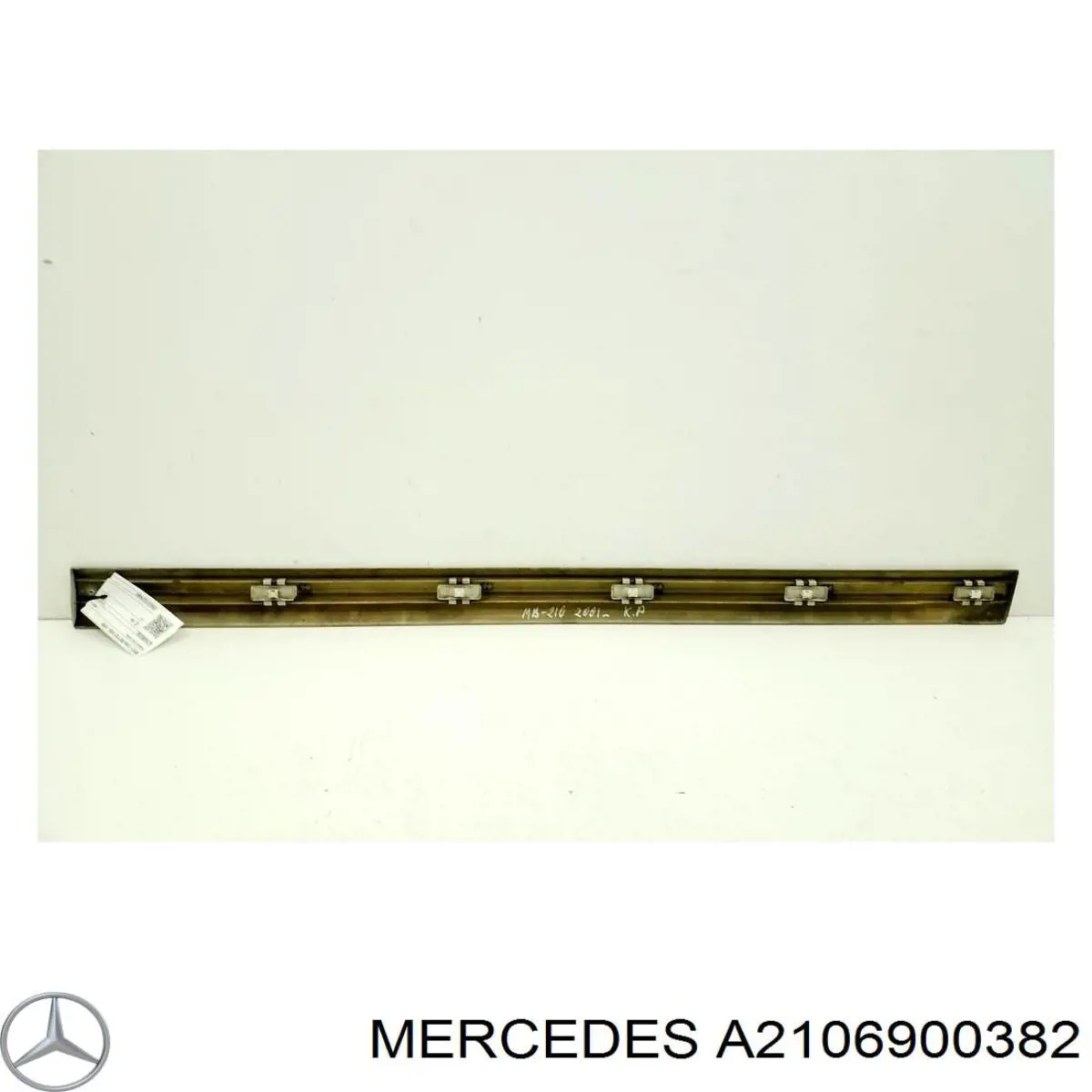 Накладка двери передней левой Mercedes A21069003829744 цена, от 10.14 USD