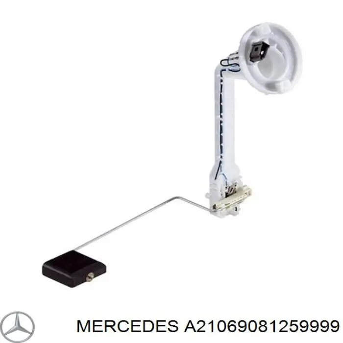 Накладка (молдинг) порога наружная левая A21069081259999 Mercedes
