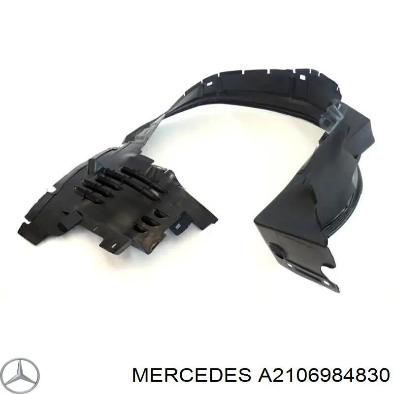 A2106984830 Mercedes guarda-barras direito do pára-lama dianteiro