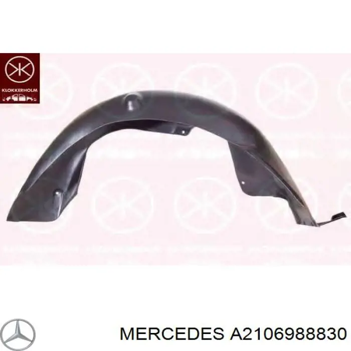 Подкрылок задний правый 2106988830 Mercedes