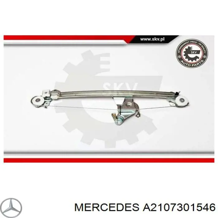 Купить A2107301546 Mercedes Механизм стеклоподъемника двери задней левой