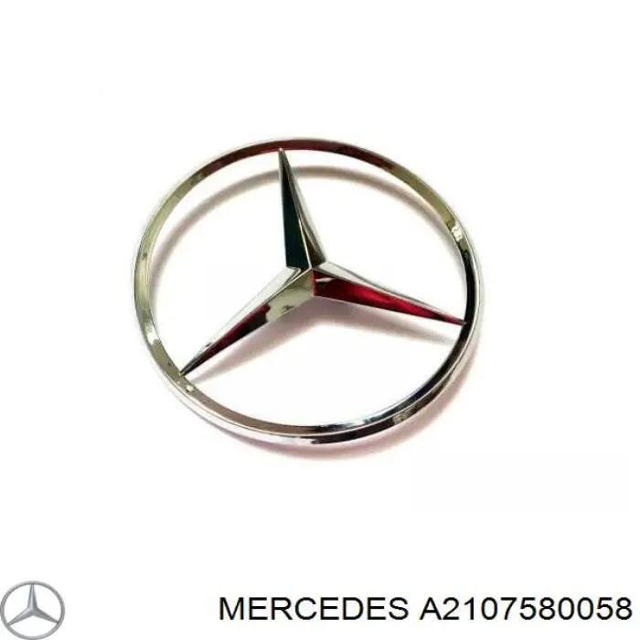 Эмблема на крышку багажника, фирм.значок на Mercedes E (W210)