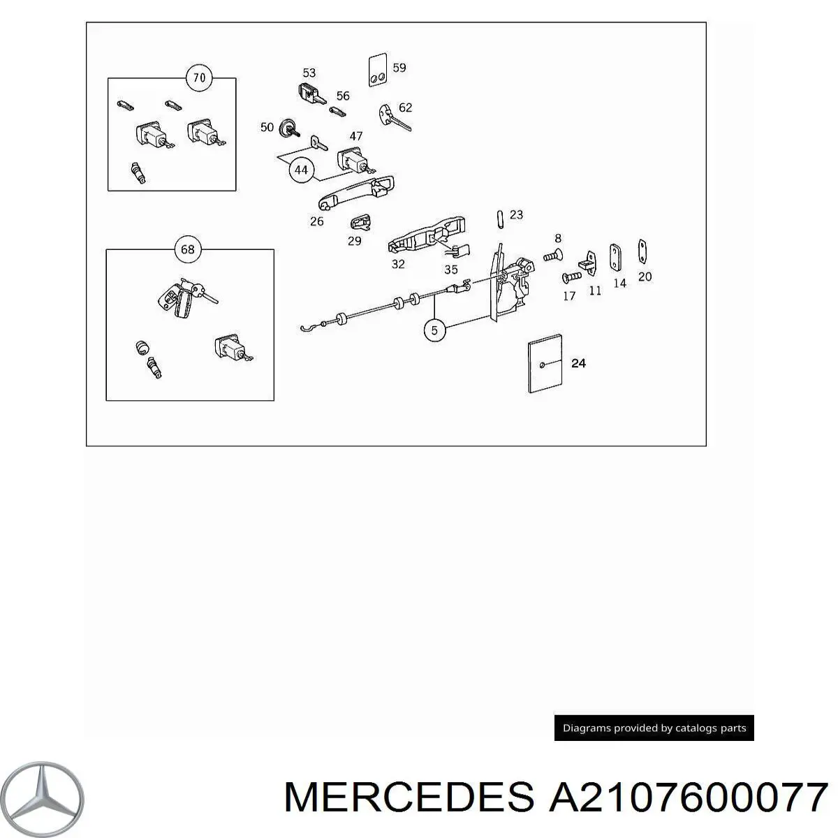  A2107600077 Mercedes