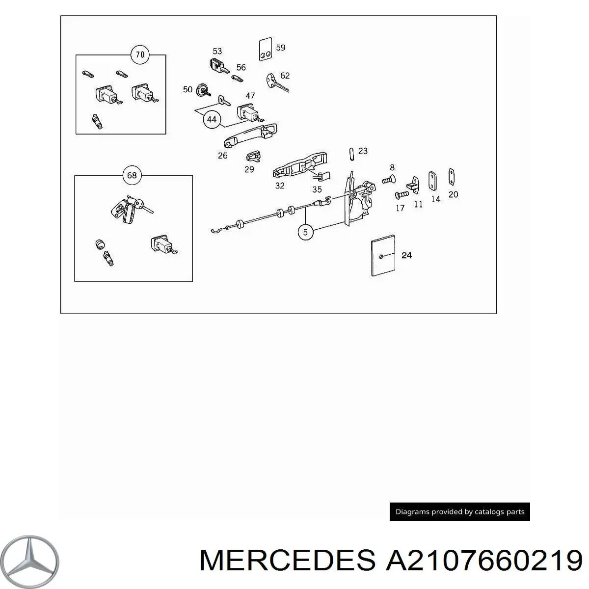 A2107660219 Mercedes 