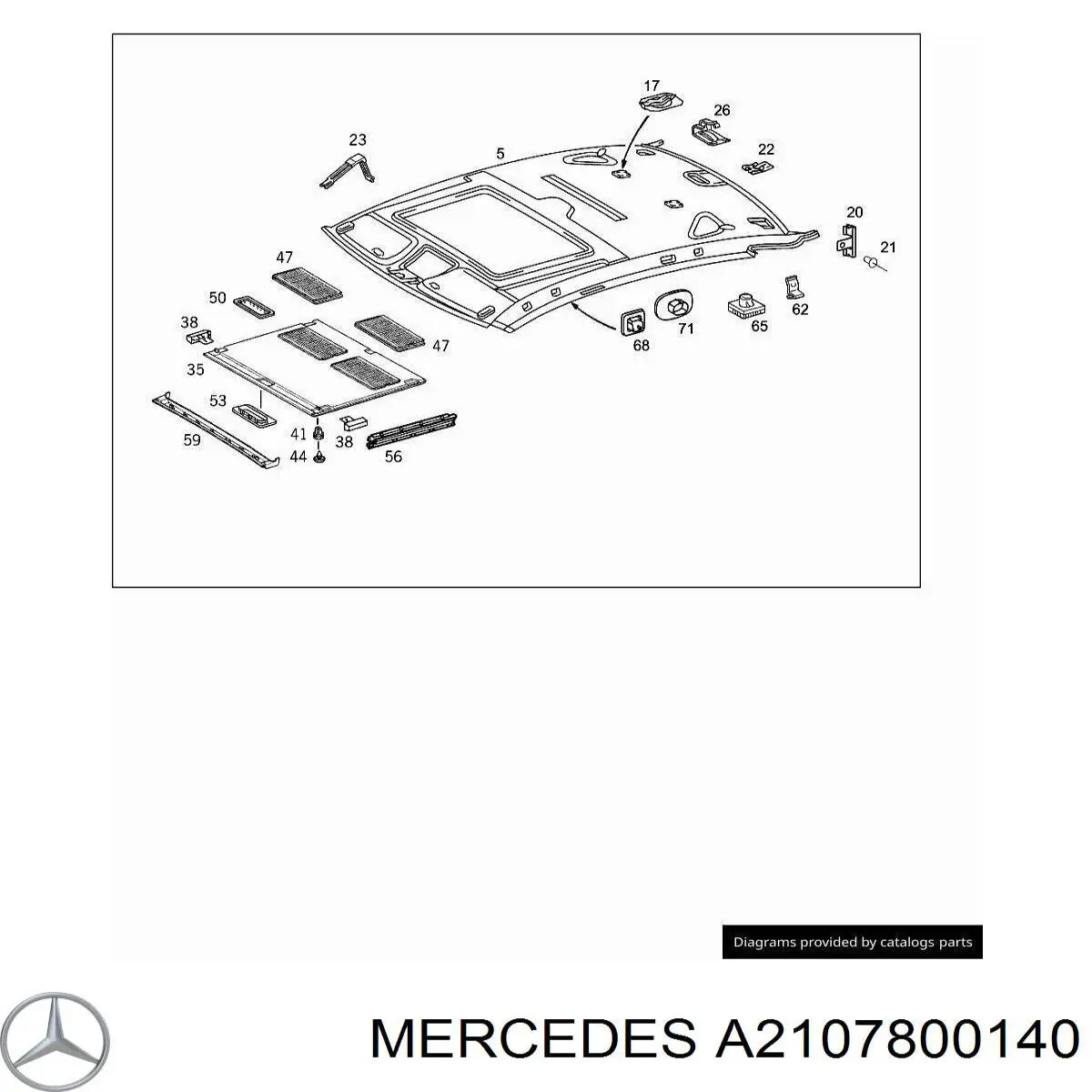  A2107800140 Mercedes