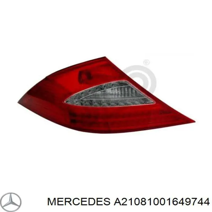Купить A21081001649040 Mercedes Накладка водительского зеркала