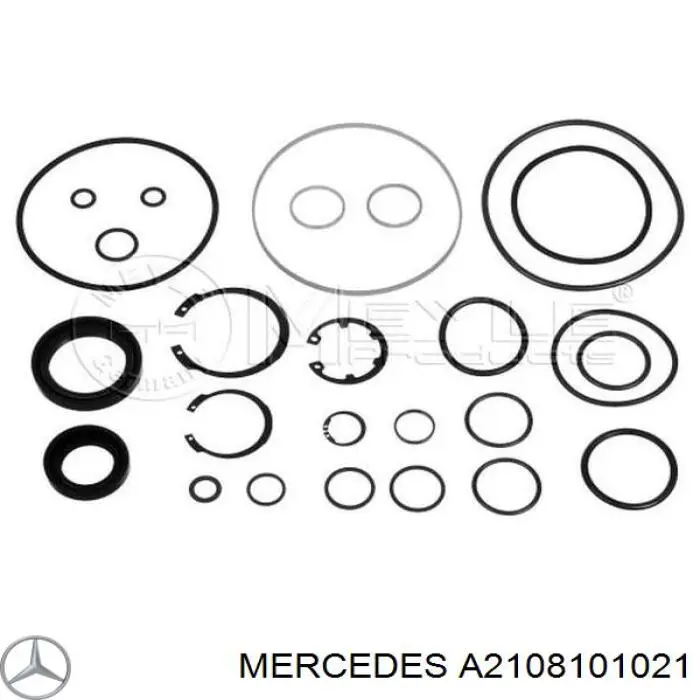 A2108101021 Mercedes зеркальный элемент зеркала заднего вида правого