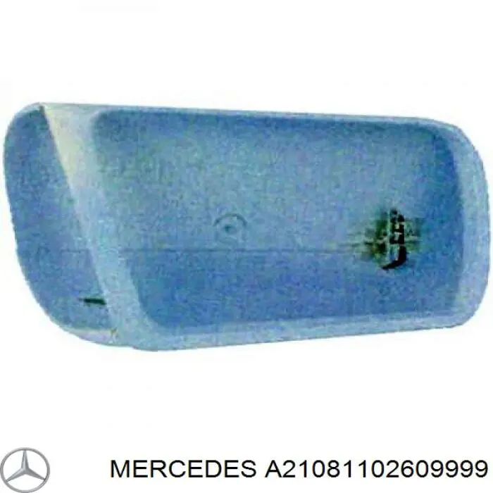 A21081102609999 Mercedes накладка (крышка зеркала заднего вида правая)
