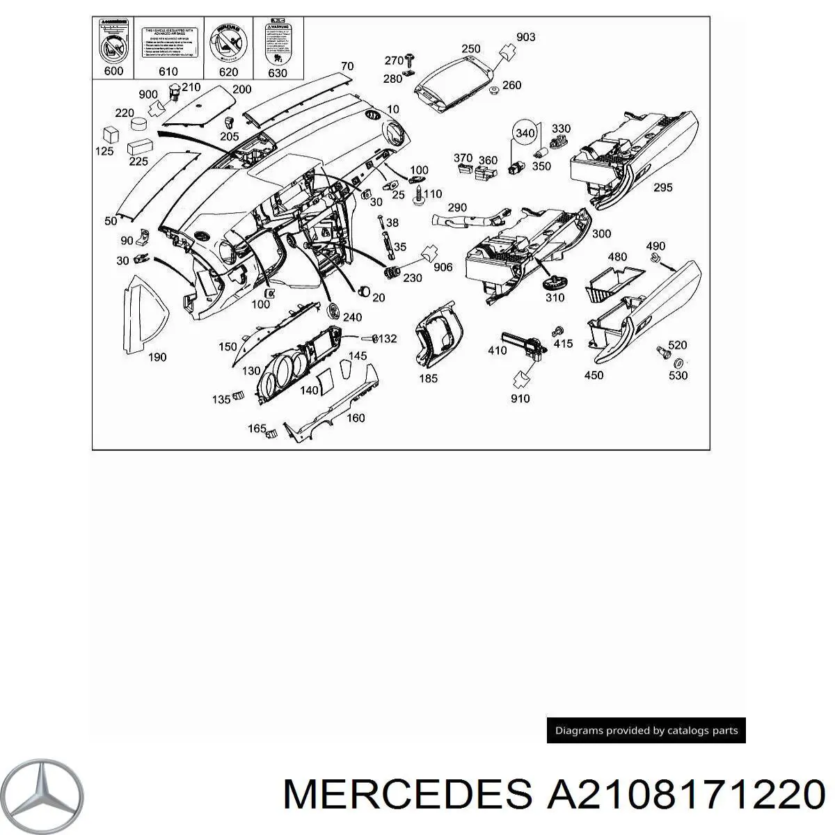  A2108171220 Mercedes
