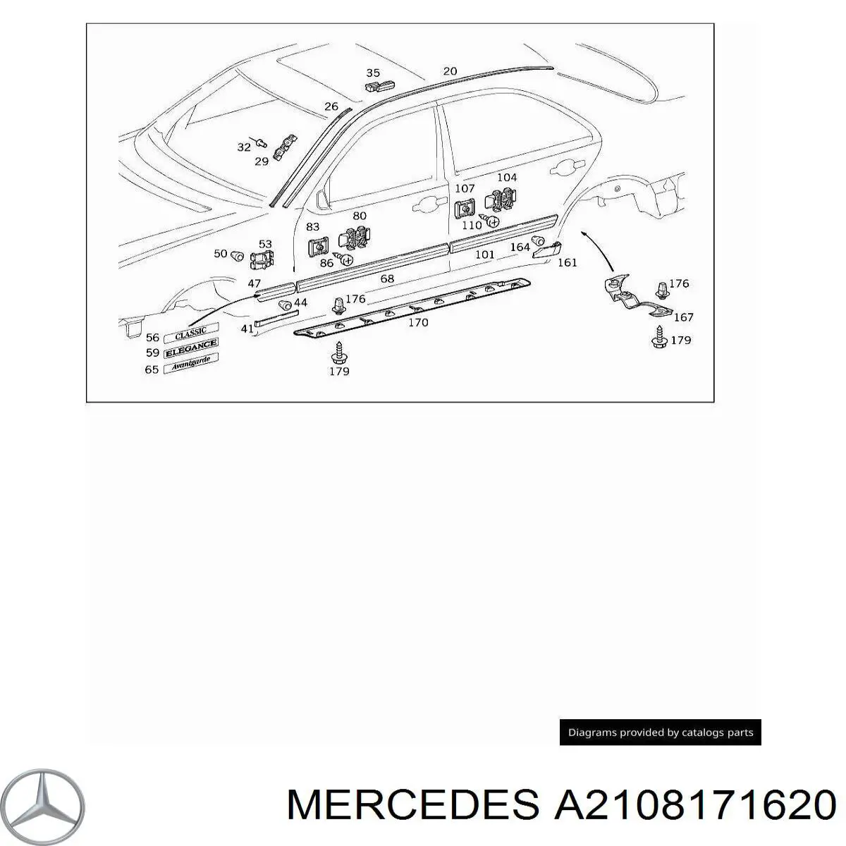  A2108171620 Mercedes