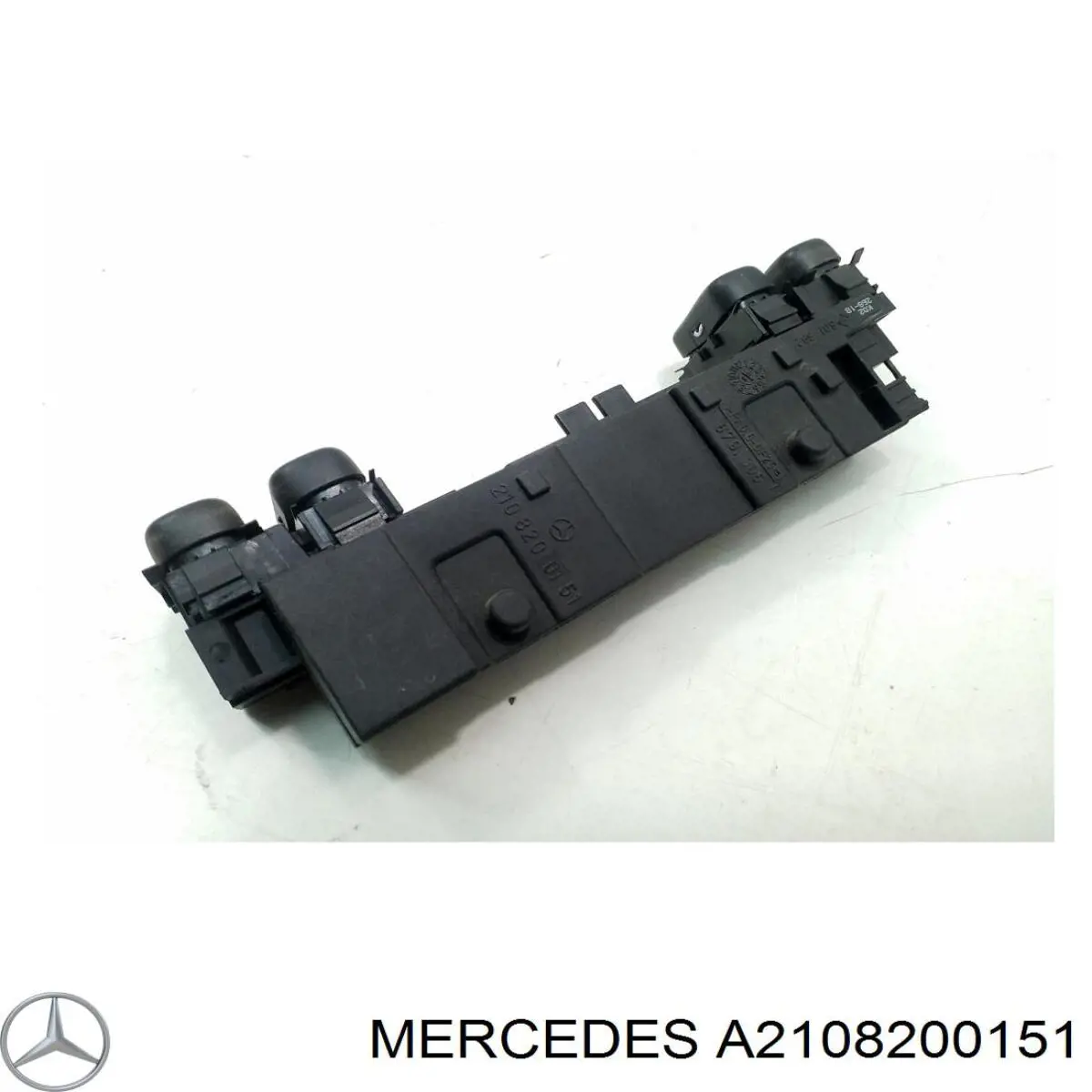 A2108200151 Mercedes botão de ativação de aquecimento do assento