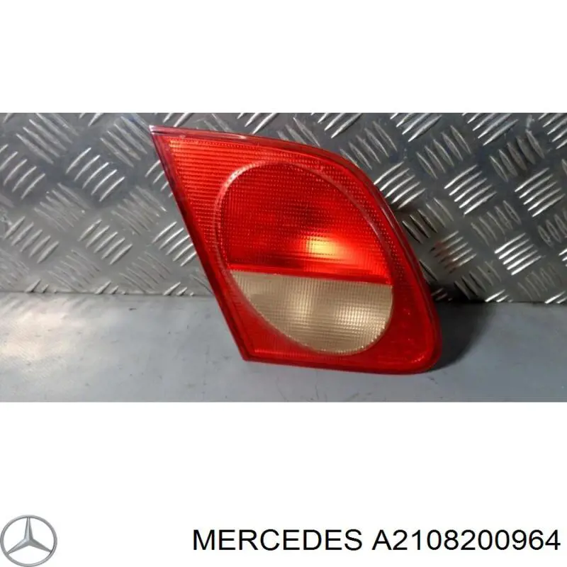 A2108200964 Mercedes lanterna traseira esquerda interna