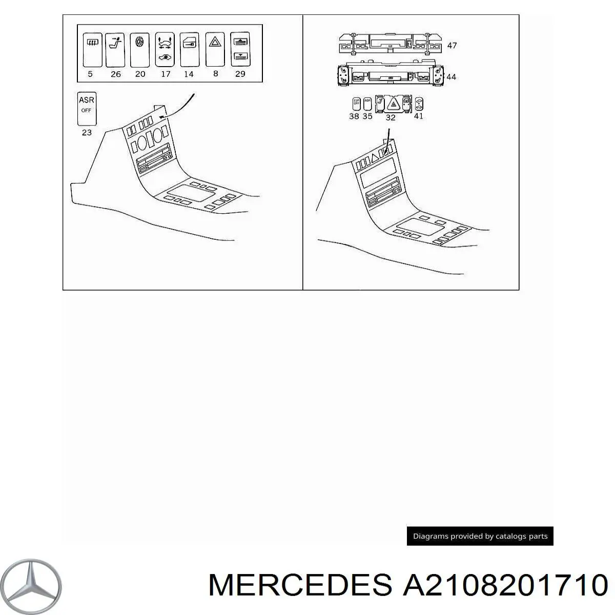 2108201710 Mercedes 