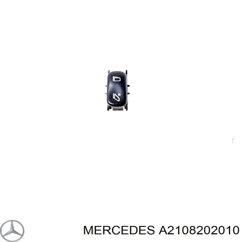 Купить A2108202010 Mercedes Кнопочный блок управления стеклоподъемником центральной консоли