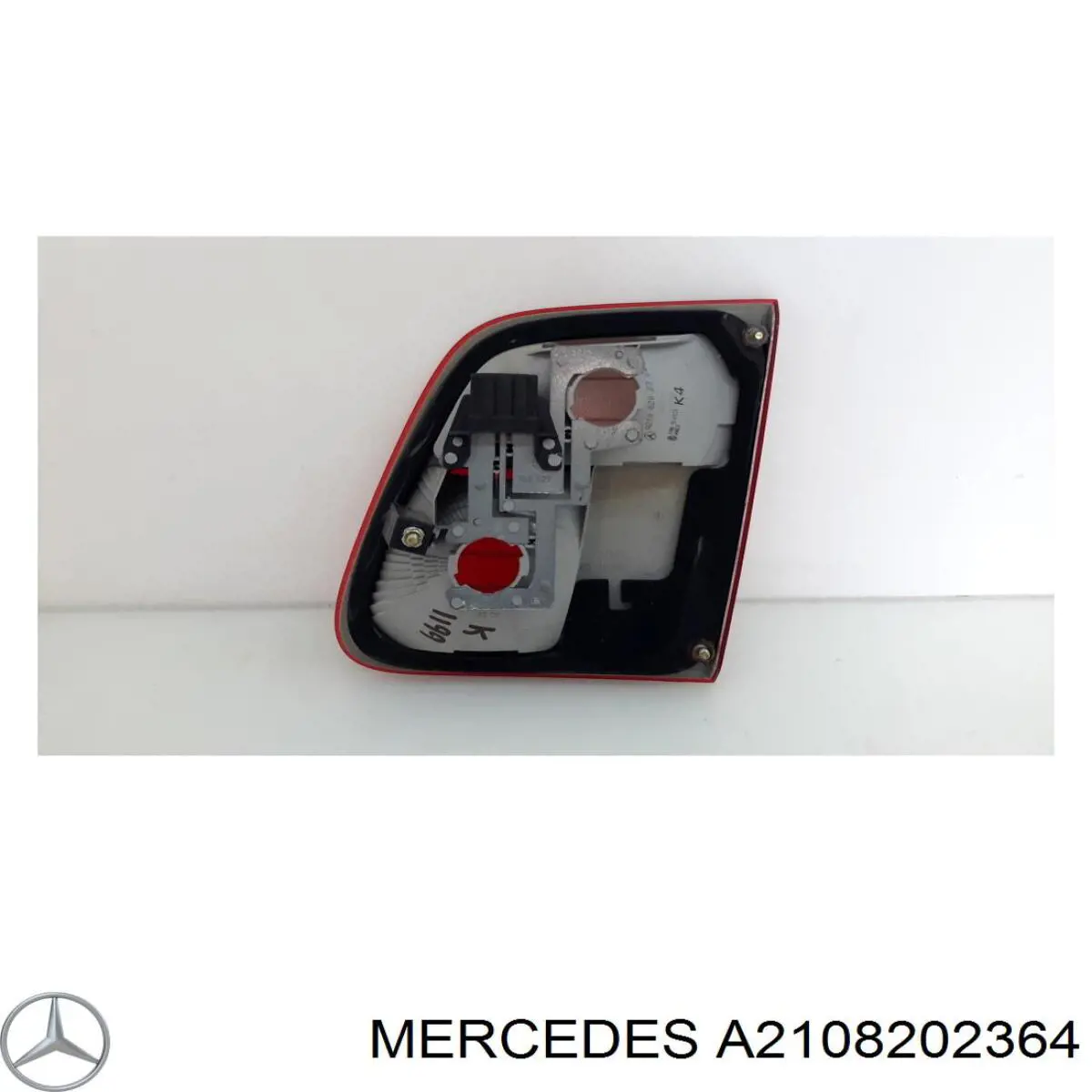Фонарь задний левый, внутренний Mercedes 2108202364 цена, от 10.25 USD