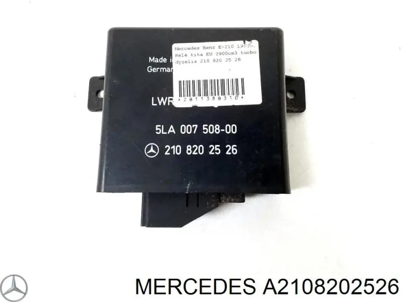 A2108202526 Mercedes módulo de direção (centralina eletrônica das luzes)