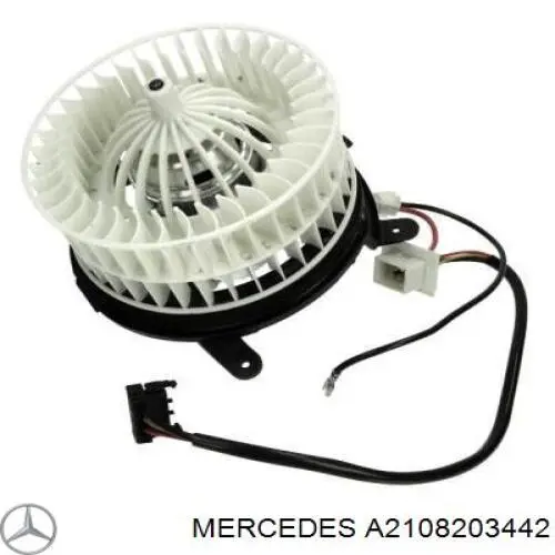 Мотор вентилятора печки (отопителя салона) Mercedes A2108203442 цена, от 63.35 USD