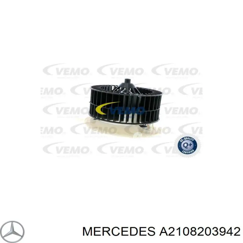 A2108203942 Mercedes Электромотор печки