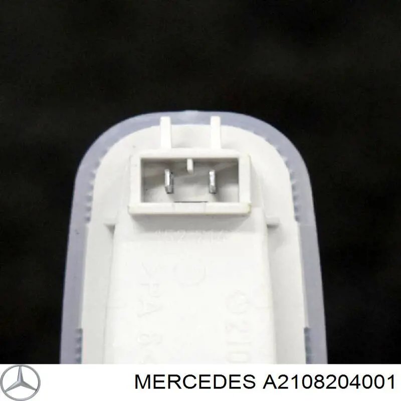 A2108204001 Mercedes quebra-luz da luz de fundo da seção de bagagem