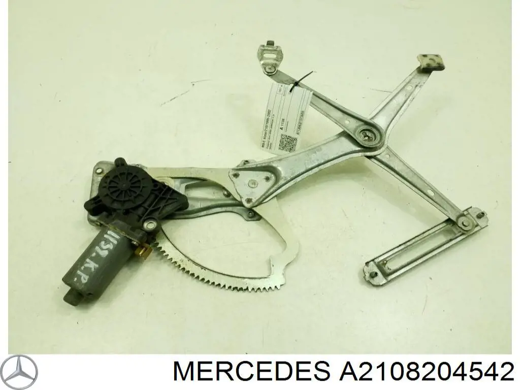 A2108204542 Mercedes motor de acionamento de vidro da porta dianteira esquerda