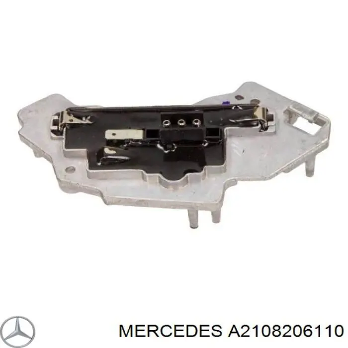 A2108206110 Mercedes resistor (resistência de ventilador de forno (de aquecedor de salão))