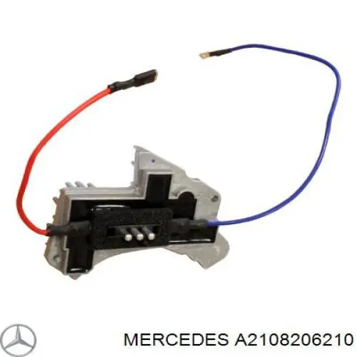 Резистор (сопротивление) вентилятора печки (отопителя салона) Mercedes A2108206210
